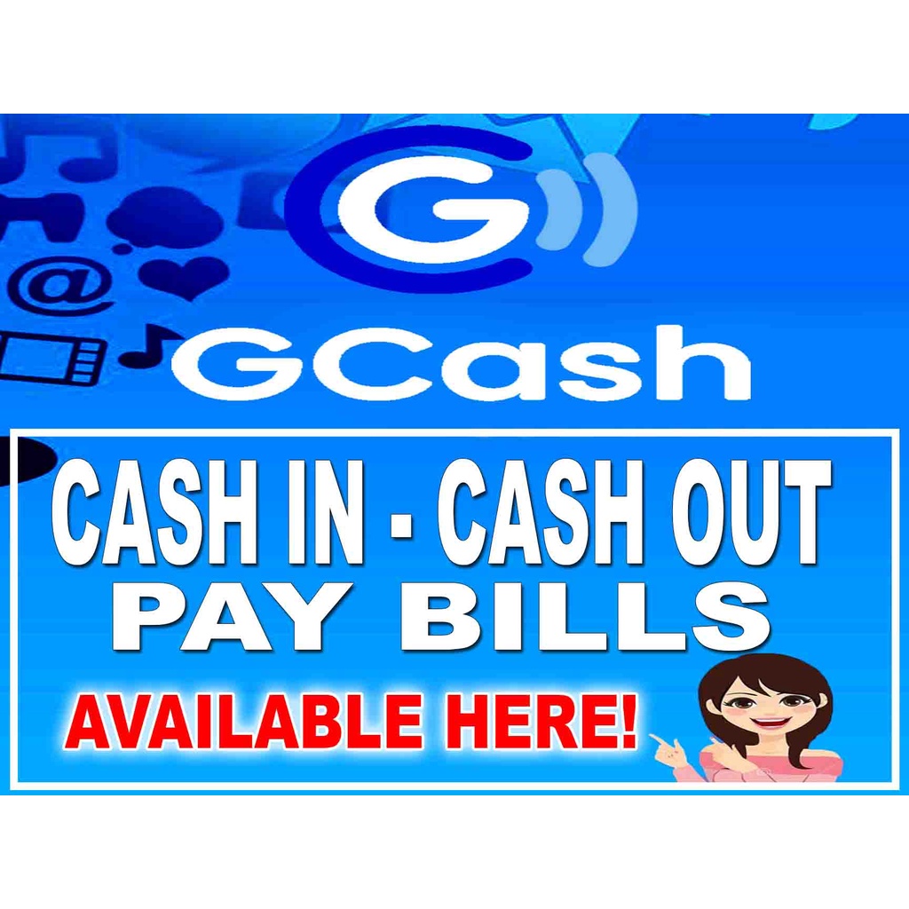 GCASH TARPAULIN 1.5X2FT & 2X3FT | Shopee Philippines