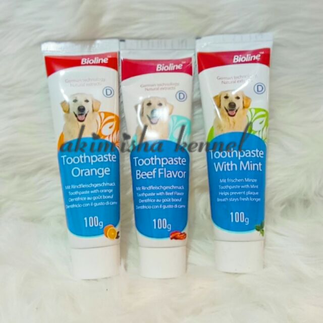 bioline toothpaste for dogs