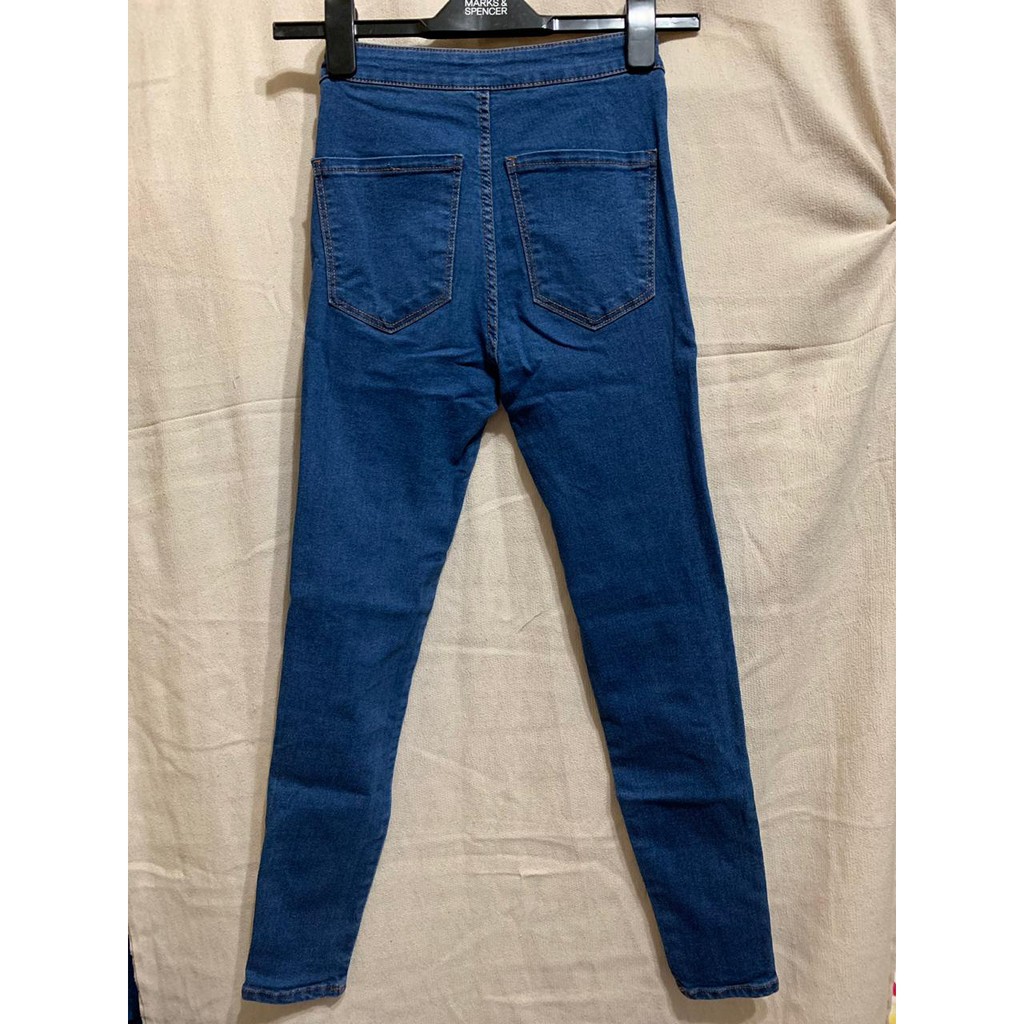 pull and bear high waist skinny jeans