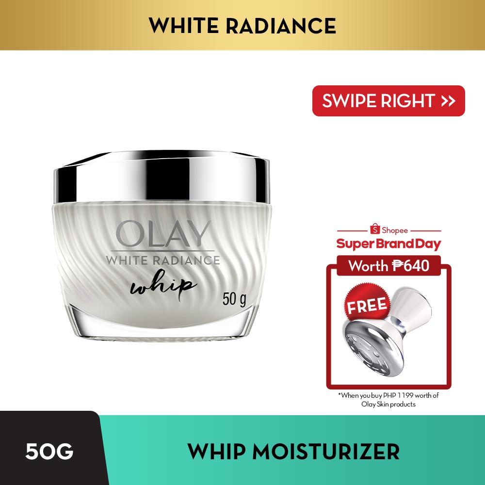 Olay White Radiance Whip Light Cream Moisturizer 50G