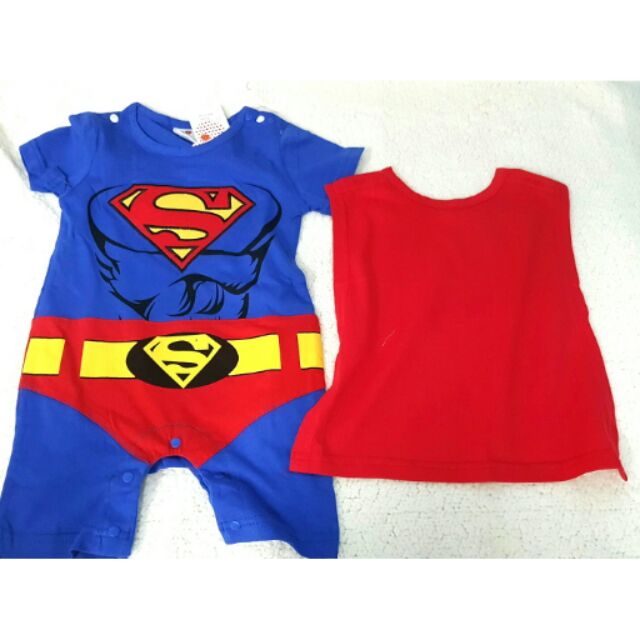 superman romper baby