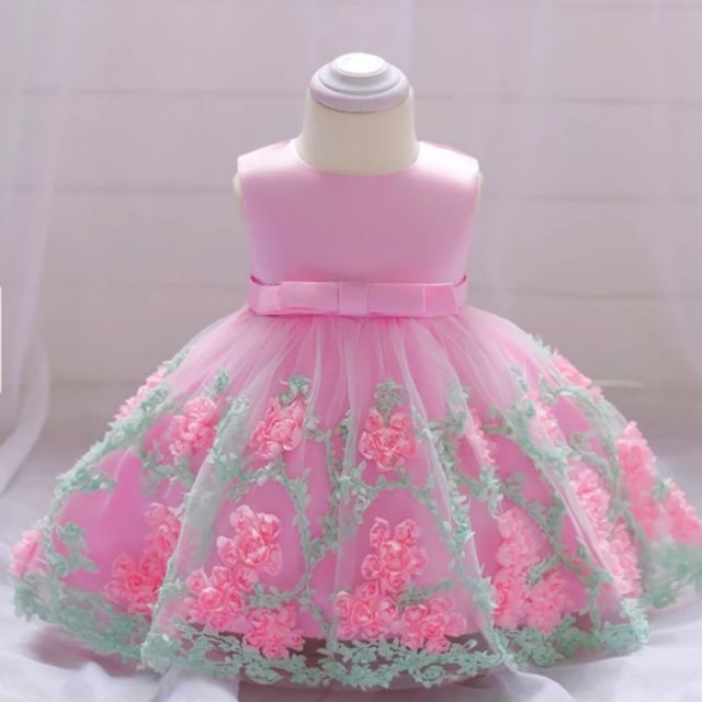 pink dress birthday