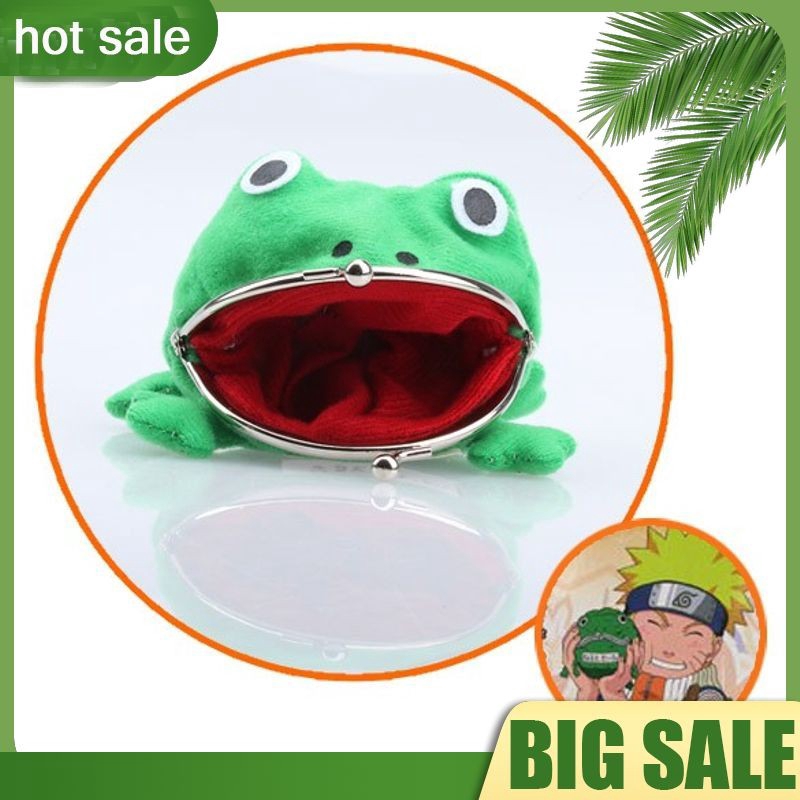 naruto green frog wallet