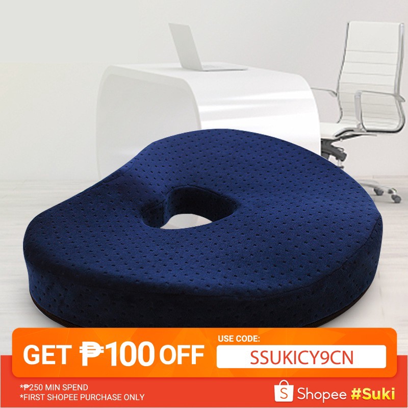 Donut Pillow For Tailbone Pain Memory Foam Orthopedic Seat