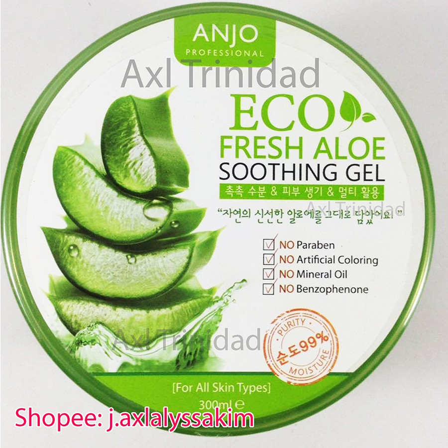 aloe vera soothing gel made in korea