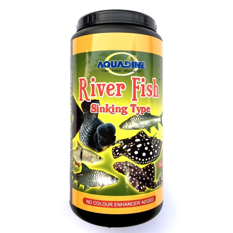 AQUADINE River Fish Sinking Food 700g L Shopee Philippines