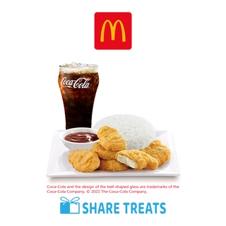 McDonald's 6-pc. Chicken McNuggets with Rice Small Meal (SMS eVoucher)