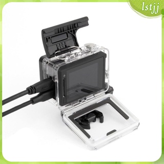 [Activity Price] Side Open Skeleton Protective Housing Case Cover for GoPro Hero 3+/4 Camera muQW