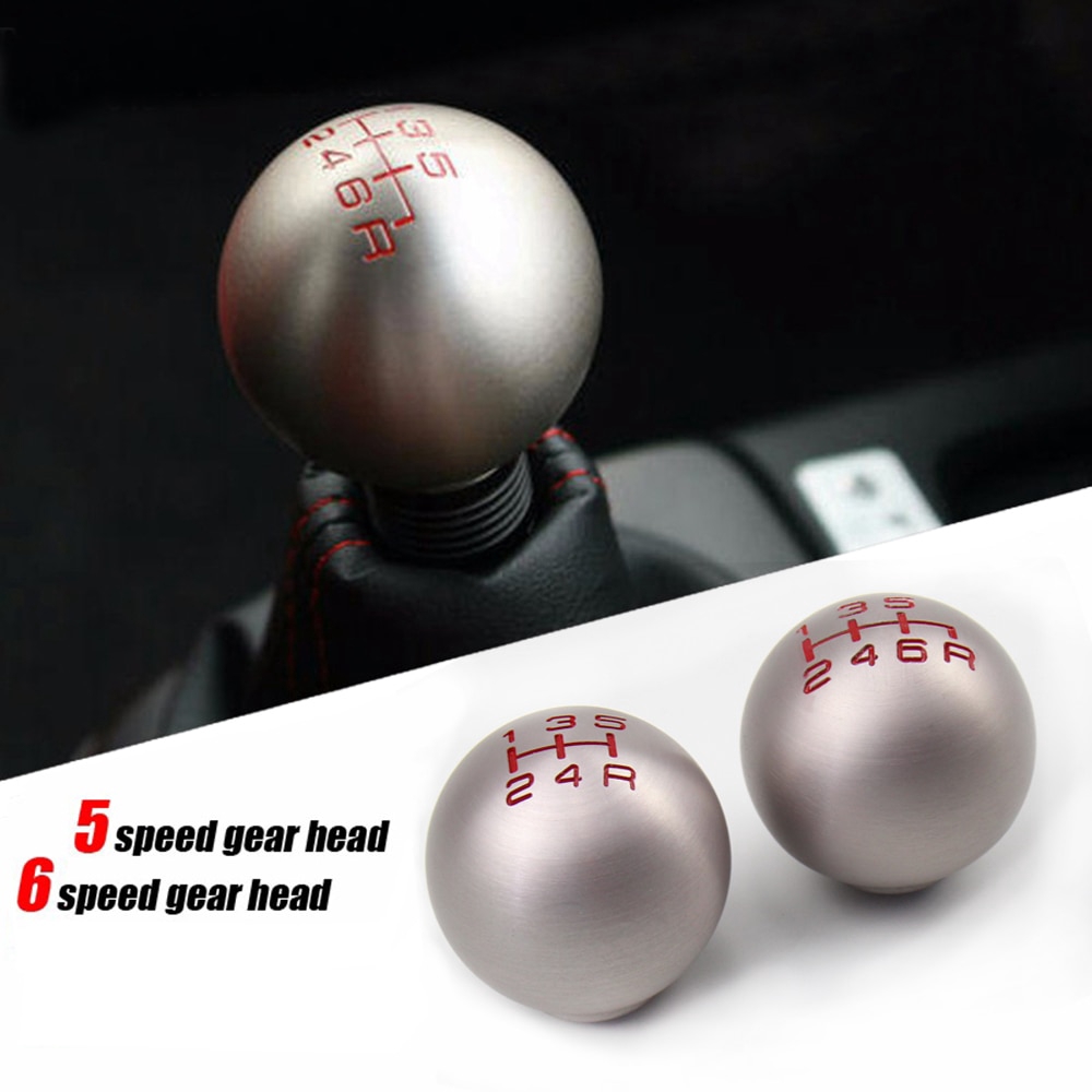 Aluminum Car Alloy Manual Shift Knob Modification Gear Head Shopee Philippines