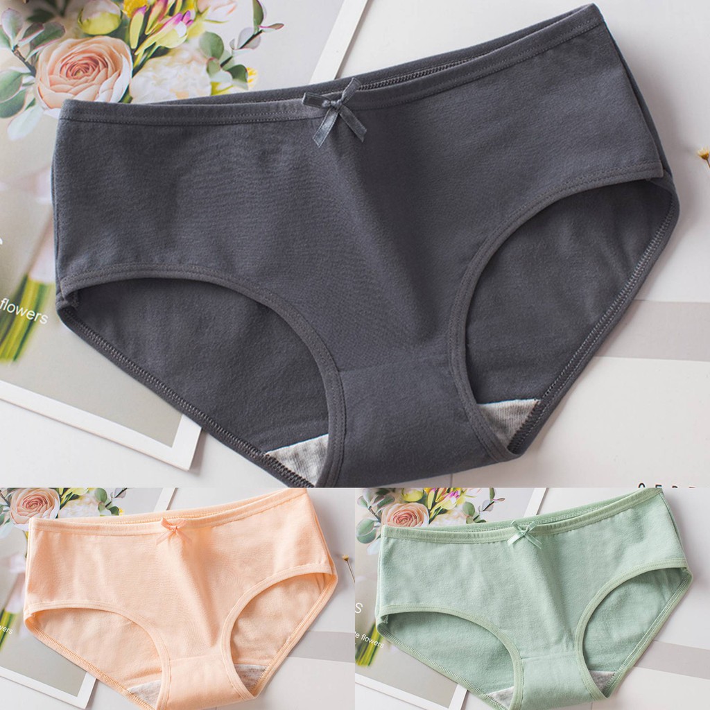 Women's Low Waist Panty Stretch Hipster Slim Fit Panties 3 Colors in ...