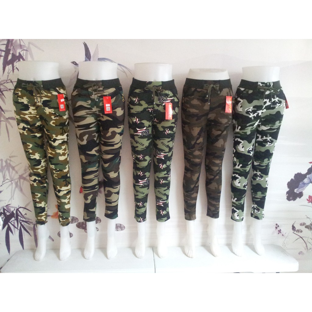 army fatigue jeggings