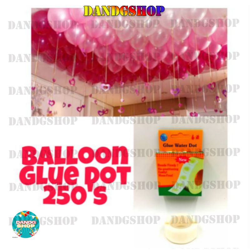 Balloon Glue Dot 250 dots Shopee Philippines