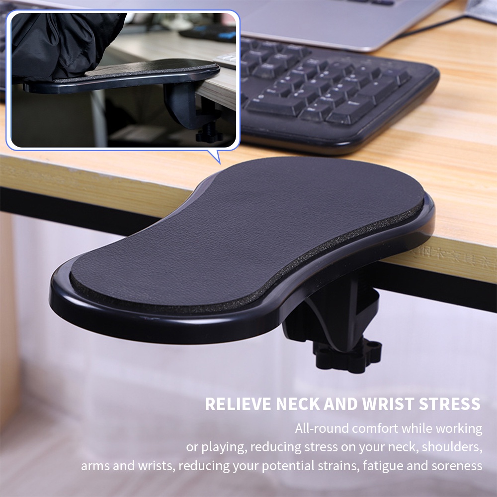 Rotating Computer Ergonomic Arm Rest Pad Adjustable Computer Arm