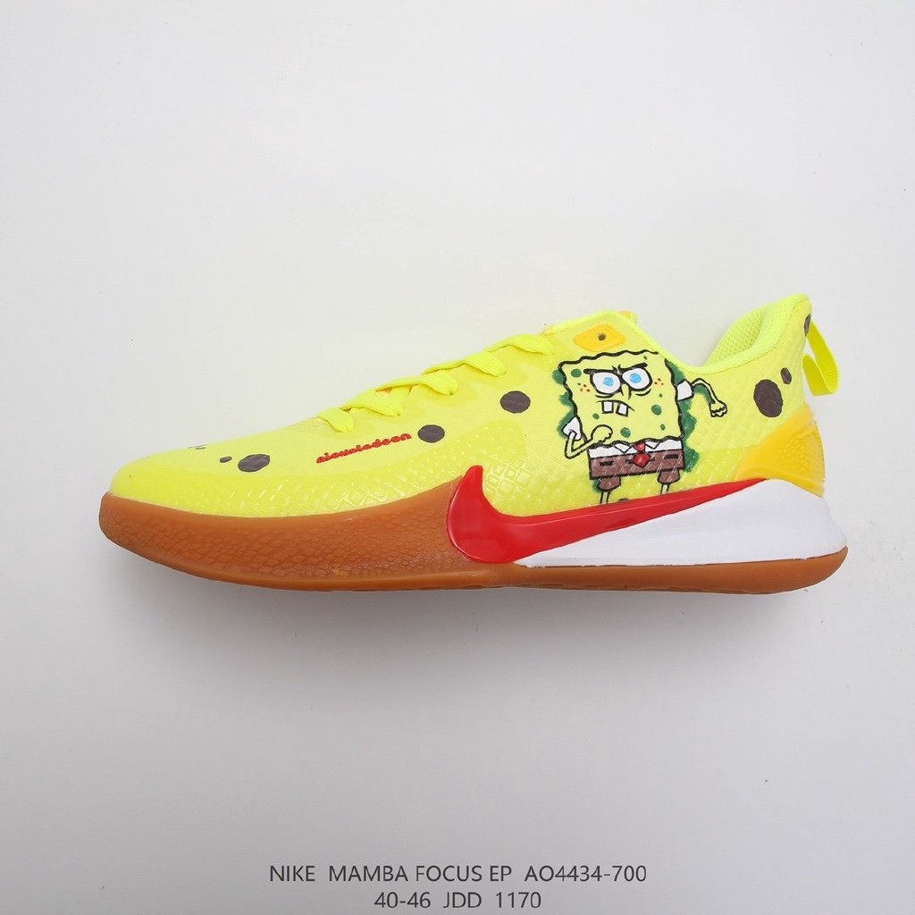 kobe shoes spongebob