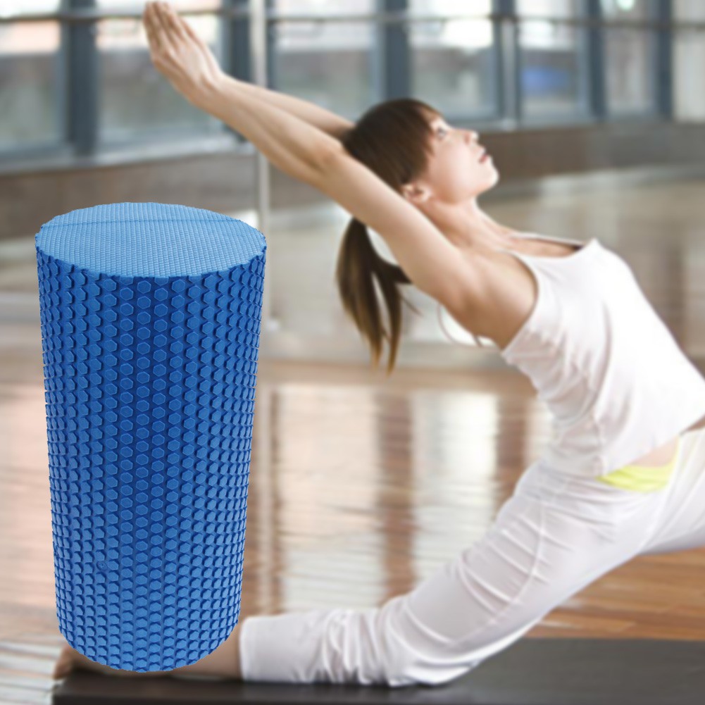 Gym Exercise Fitness Floating Point EVA Yoga Foam Roller Physio Trigger Massage 