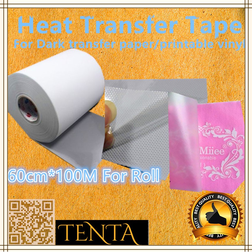 Heat Transfer Tape for Dark transfer paper / printable vinyl (1Meter