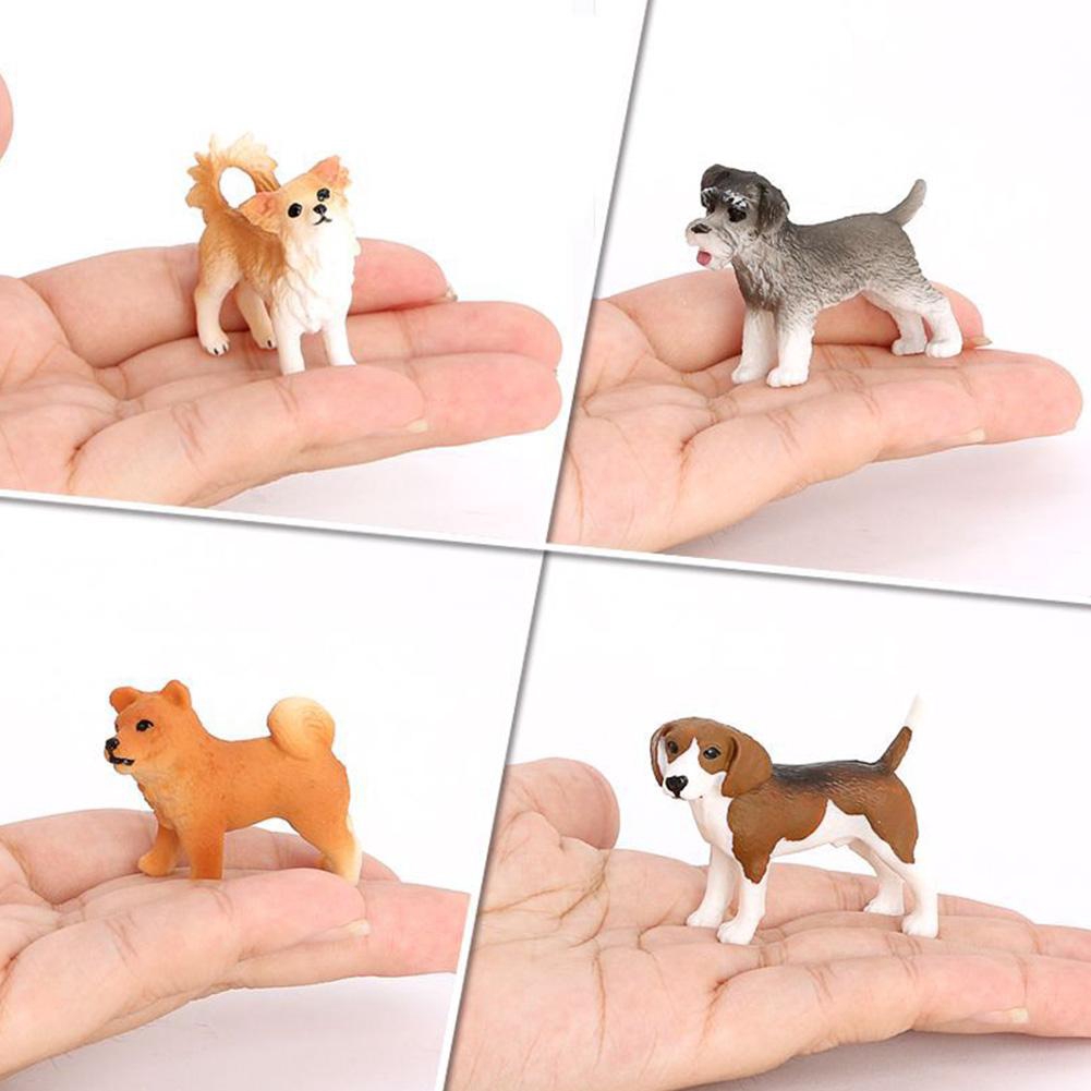 plastic dog figurines