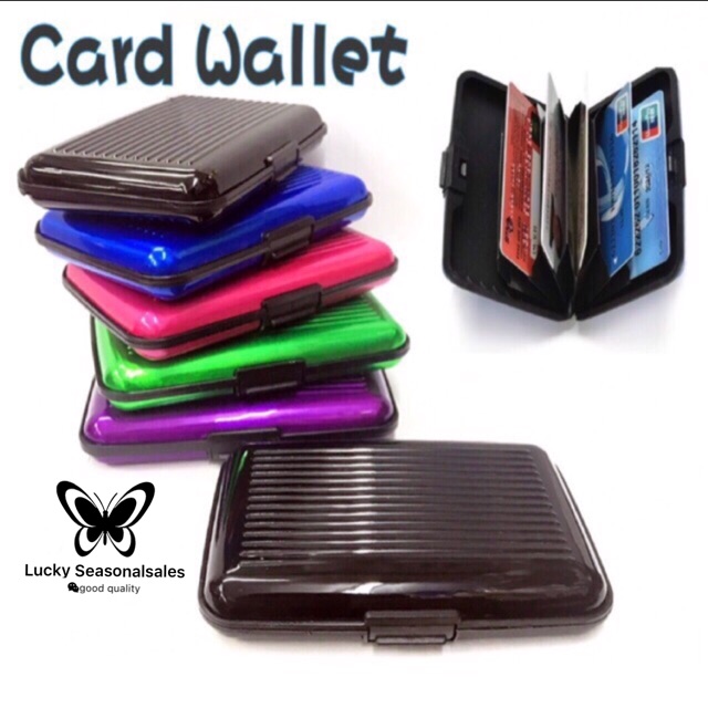 hard case credit card holder