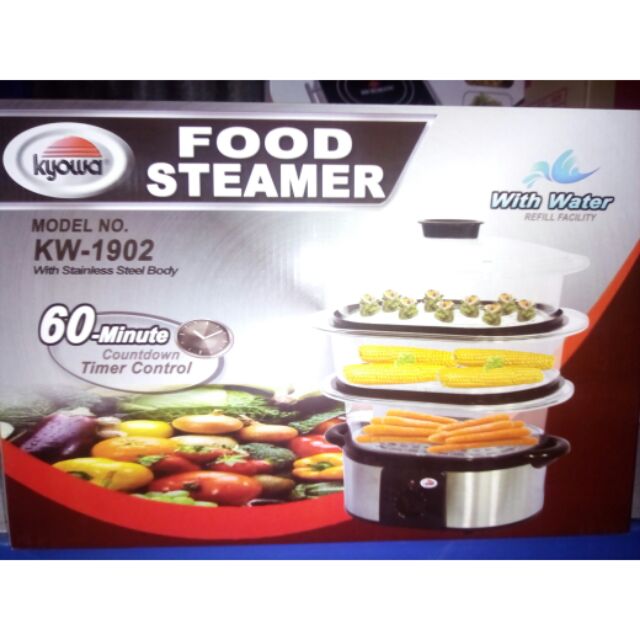 Kyowa Food Steamer Stainless (KW1902) Shopee Philippines