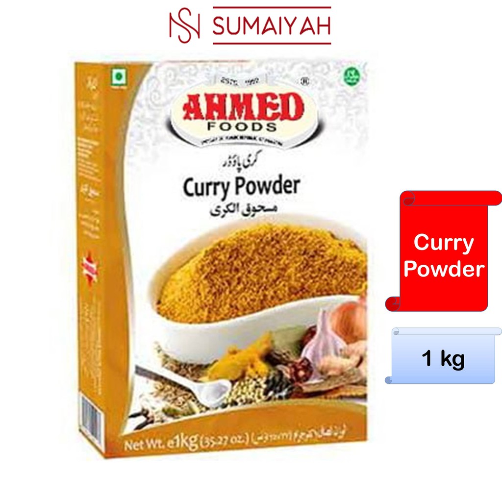 Ahmed FOODS Curry Powder 1kg Vegetable Chicken Curry Powder Shopee