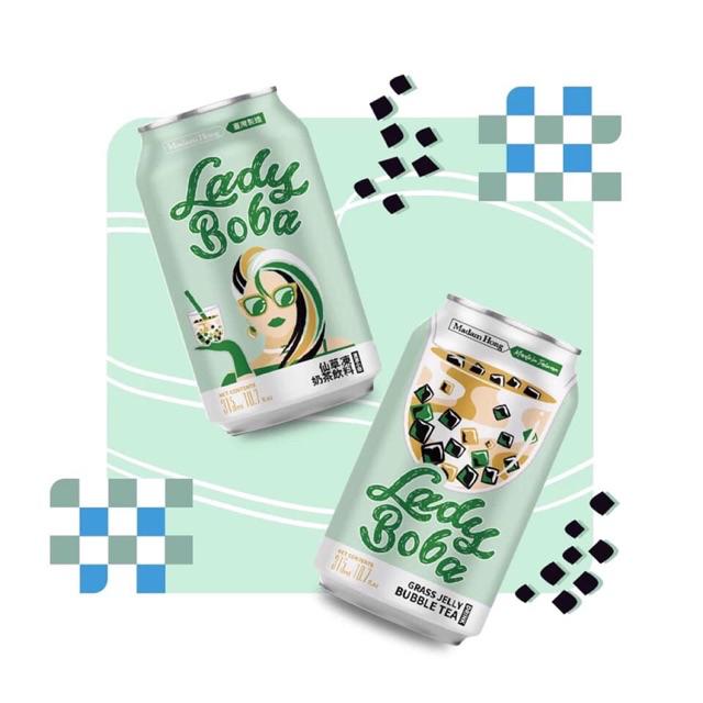 Madam Hong Lady Boba Milktea In Can Shopee Philippines