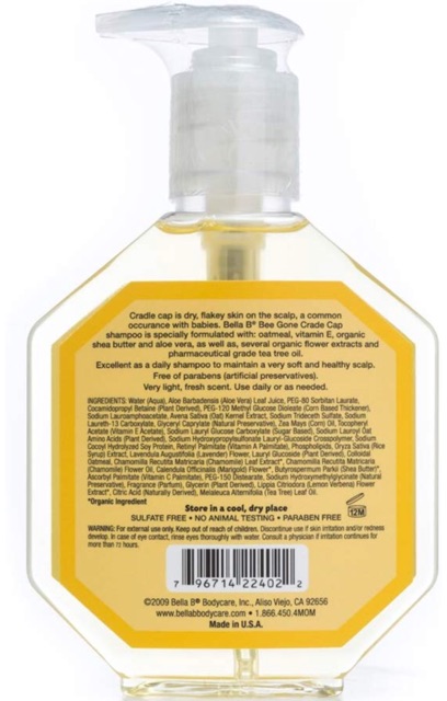bella bee gone cradle cap