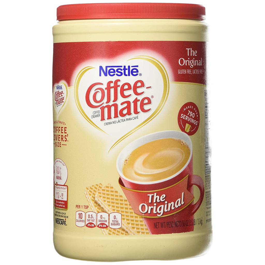 Nestle Coffee Mate Original Powdered Coffee Creamer 56 Oz 1 5 Kg 790 Servings Shopee Philippines