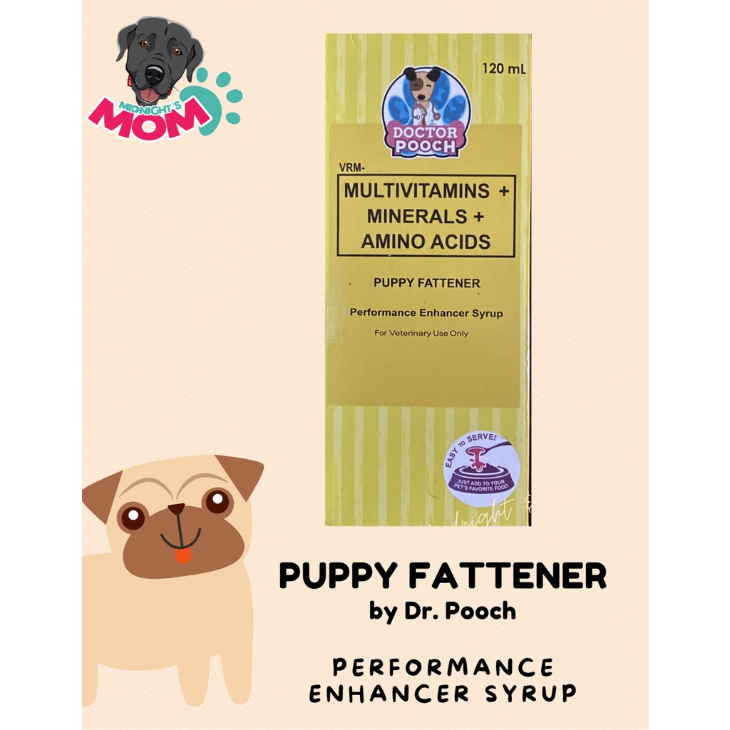 Puppy Fattener by Dr. Pooch (Multivitamins for Puppies) Shopee