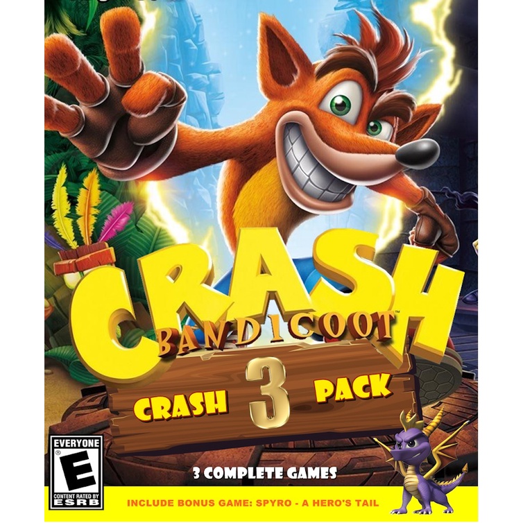 Crash 3 in 1 PS2 Games PS2 PS2 CD Games Playstation 2 ps2 cds