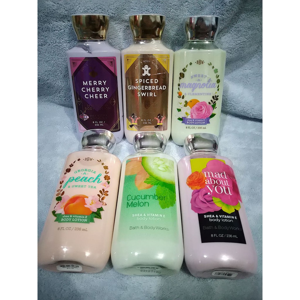 bath & body works body lotion