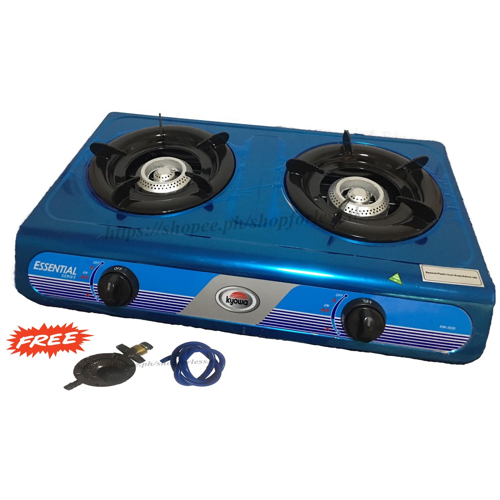 Kyowa Double Burner Gas Stove Sgs 3532 Shopee Philippines