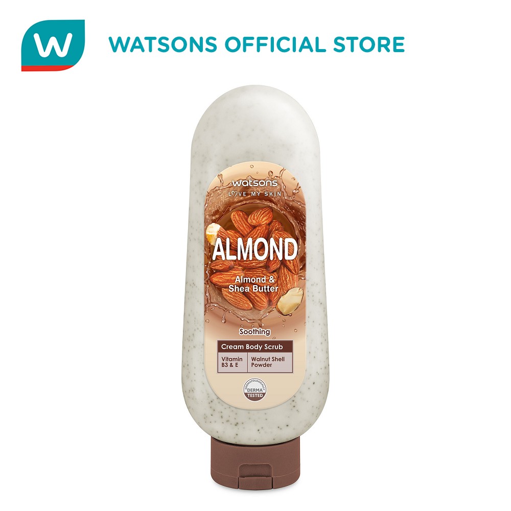 Watson Body Scrub Almond Shea Butter 535 Shopee Philippines