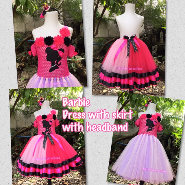 barbie theme dress