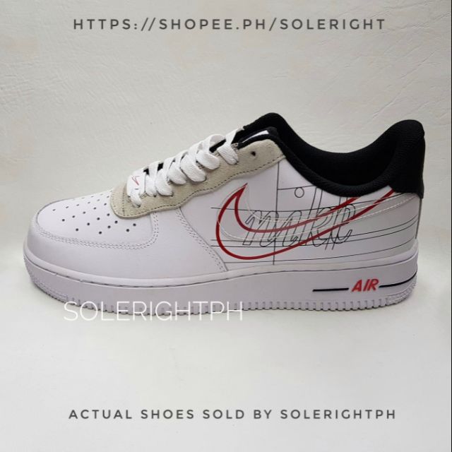 nike air force 1 low script swoosh