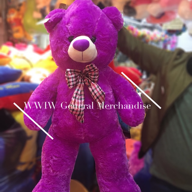 violet stuffed animal