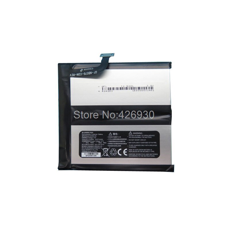 MINI Battery For GPD Pocket 2 Pocket2 624283-2S For GPD WIN2 6438132-2S 4900MAH For GPD MicroPC 4841 #8