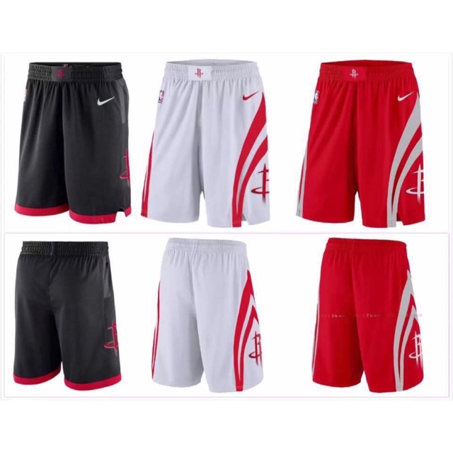 rockets jersey shorts