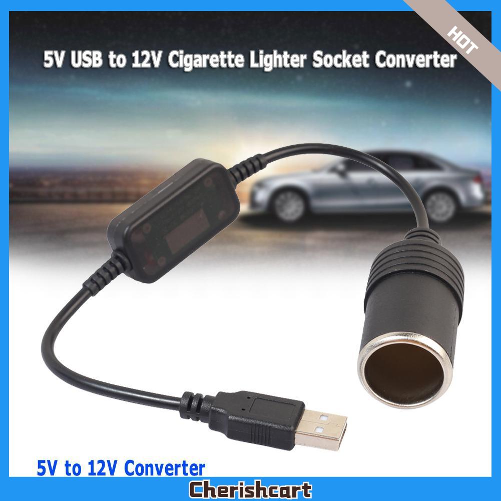 cigarette lighter converter to usb