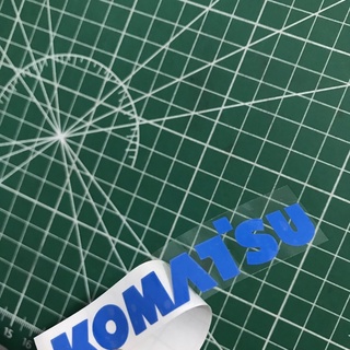 Komatsu Emblem logo Sticker #2