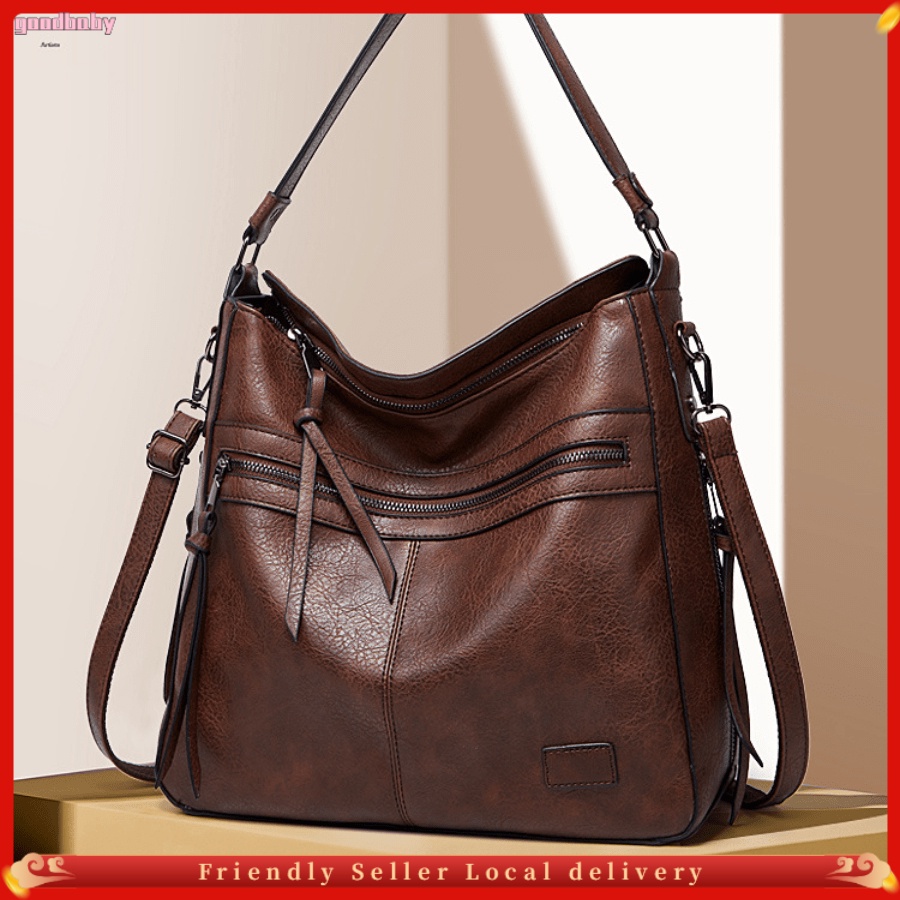 Springtime Leather Bag for Women 2022 Spring and Summer New Fashionable