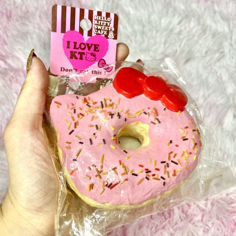 Cod Rare Sanrio Hello Kitty Donut First Production 09 Squishy Shopee Philippines