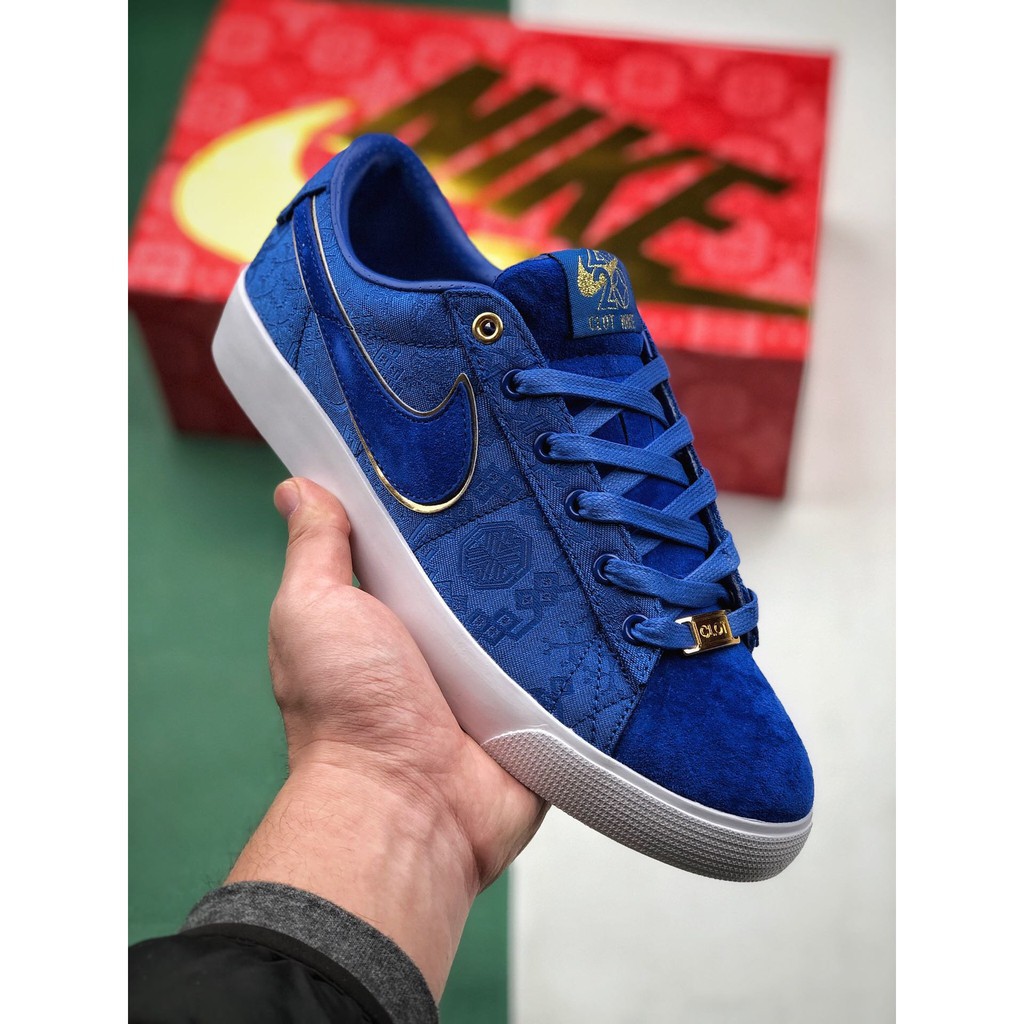 Clot X Nike Blazer Low 2020 Baked Silk Classic Leisure Sports