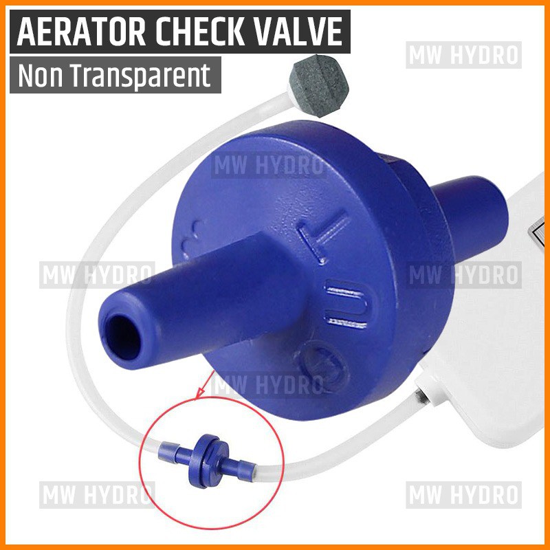 Aquarium One Way Check Valve Aerator For 3/16" Hose Fish Tank Shopee
