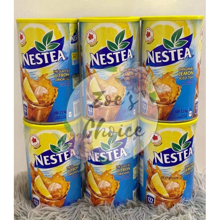 Nestea Original Canadian Lemon Ice Tea Mix 2.2kg Shopee Philippines