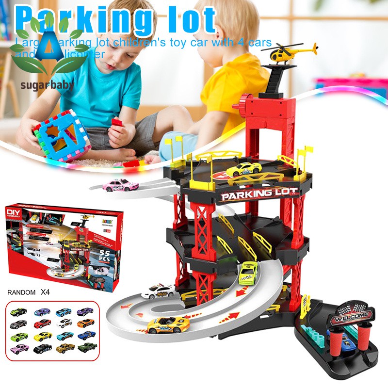 children's garage playset