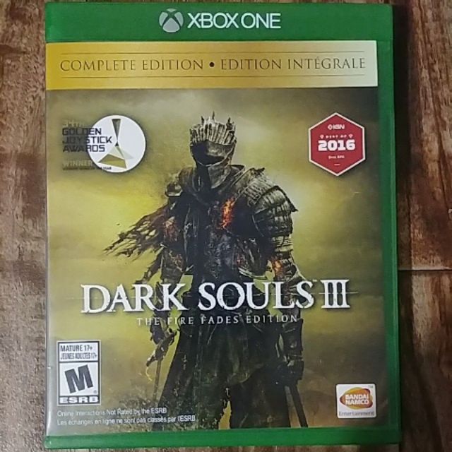 Xbox One Dark Souls Iii Fire Fades Edition