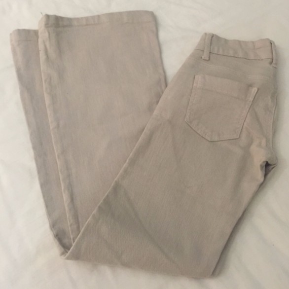 khaki wide leg jeans