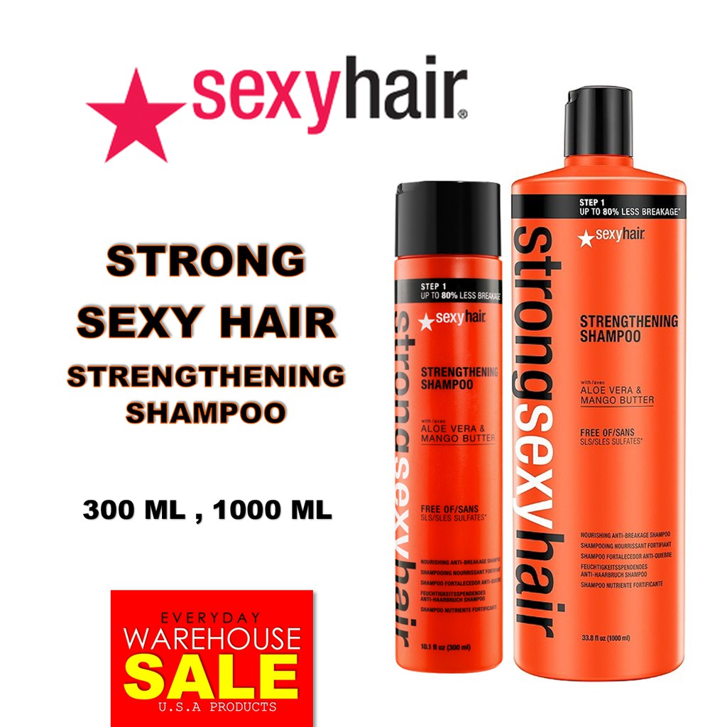 Strong Sexy Hair Strengthening Shampoo Shopee Philippines