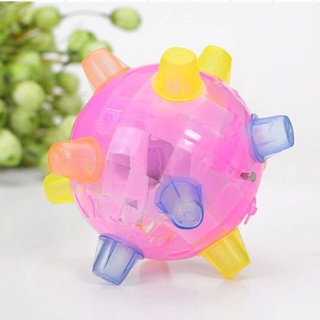 1PC Pet Ball Toy LED Jumping Activation Ball Pet Dog Chew Electric Toys Dancing Ball for Puppy Dog Pet Gifts Pet Products