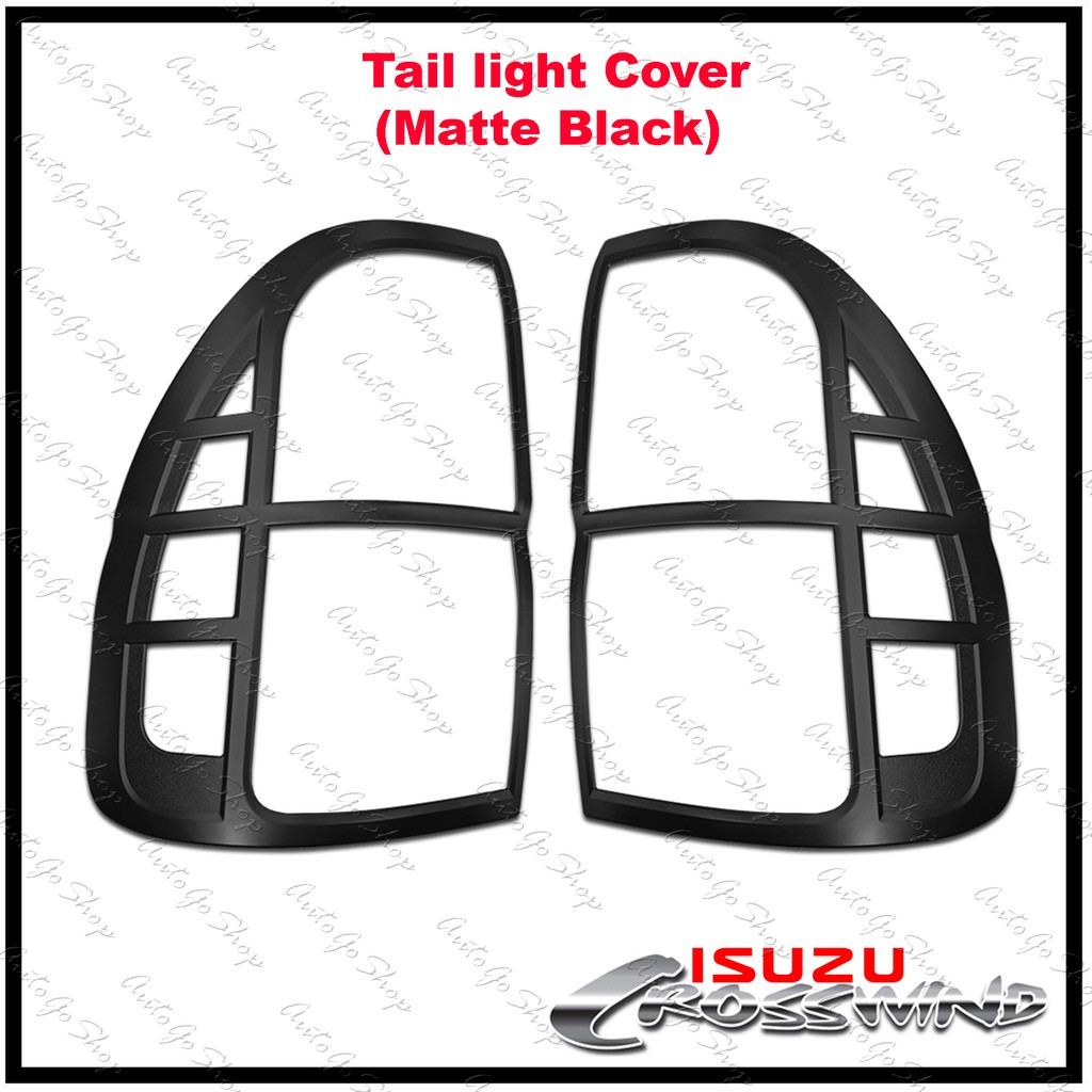 Isuzu Crosswind XUV 20122015 Tail light Cover (Matte Black) Shopee